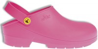 April clog open hiel Roze